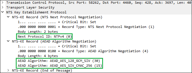 Abb. 3 - NTS-KE-Request